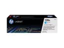 HP 128A Original LaserJet Toner Cartridge (CE321A) - Cyan thumbnail 2