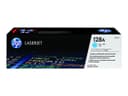 HP 128A Original LaserJet Toner Cartridge (CE321A) - Cyan thumbnail 4