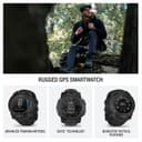 Garmin Instinct 3 Tactical Edition AMOLED Smartwatch 50mm Black thumbnail 2