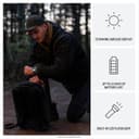 Garmin Instinct 3 Tactical Edition AMOLED Smartwatch 50mm Black thumbnail 3