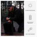 Garmin Instinct 3 Tactical Edition AMOLED Smartwatch 50mm Black thumbnail 10