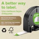 Dymo LetraTag Paper Tape 12mm x 4m - White thumbnail 3