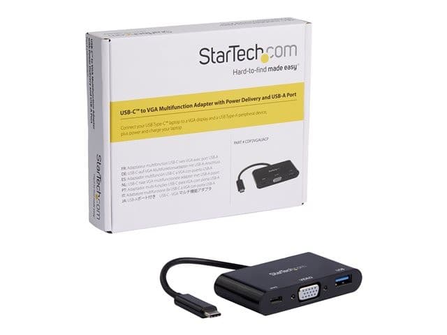 StarTech CDP2VGAUACP USB-C VGA Multiport Adapter - Image 7