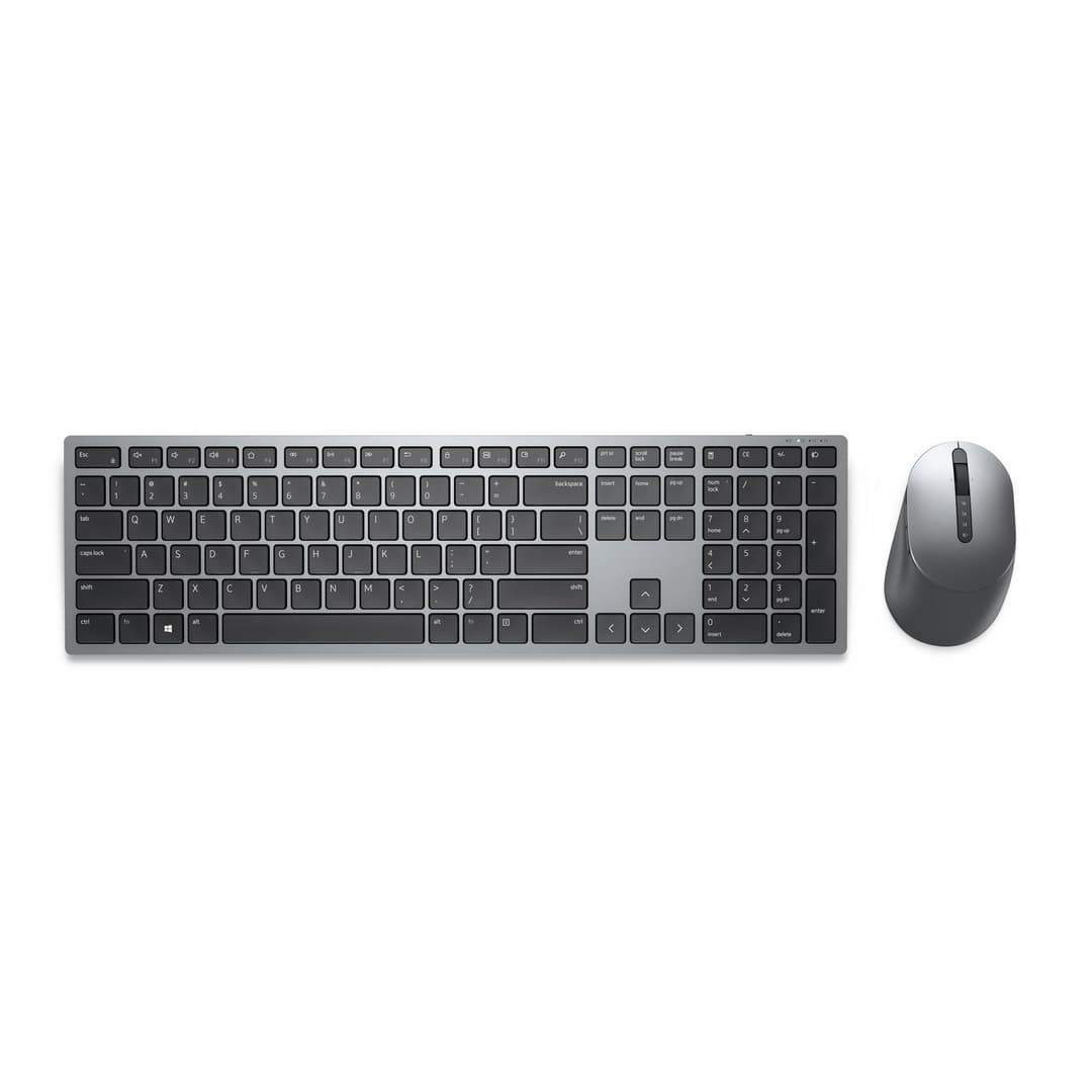 Dell Pro Plus KM7321W Wireless Keyboard and Mouse Set, Titan Grey - Pan-Nordic QWERTY - Image 1