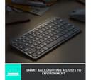 Logitech MX Keys Mini Wireless Illuminated Keyboard - Graphite, UK Layout thumbnail 5