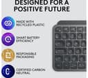 Logitech MX Keys Mini Wireless Illuminated Keyboard - Graphite, UK Layout thumbnail 6