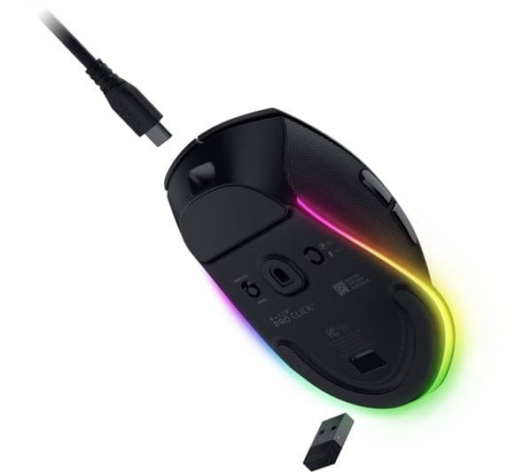 Razer Pro Click V2 Wireless Gaming Mouse Black - Image 5