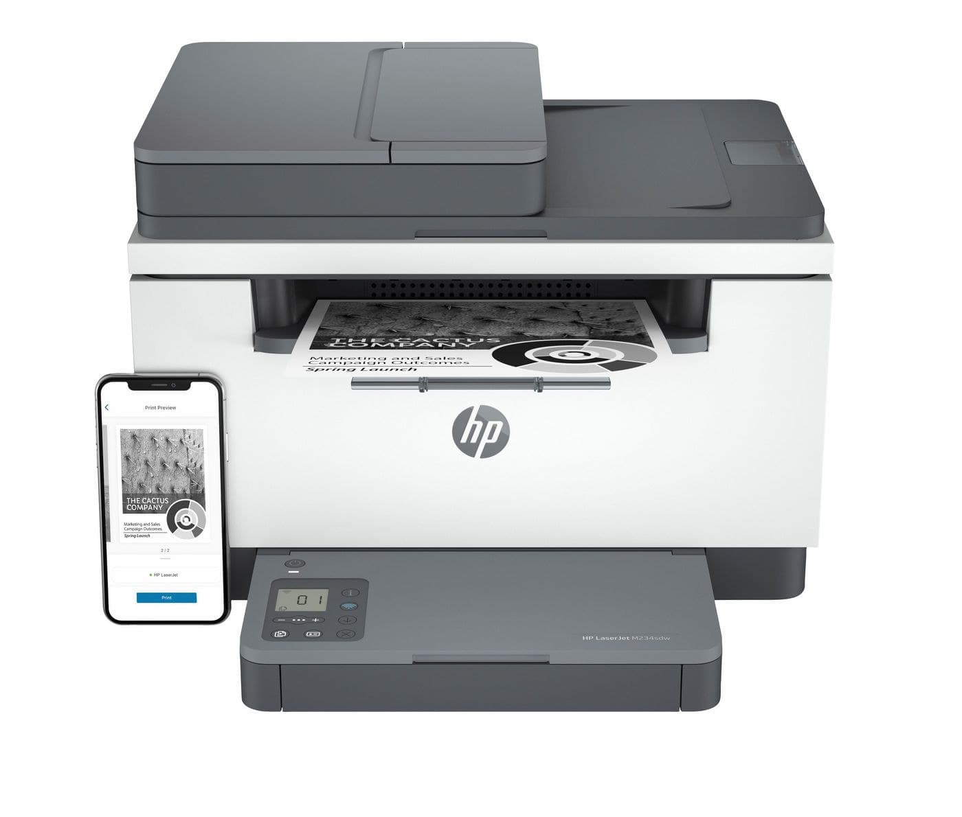 HP LaserJet MFP M234sdw A4 Mono Multifunction Laser Printer - Wi-Fi + Ethernet
