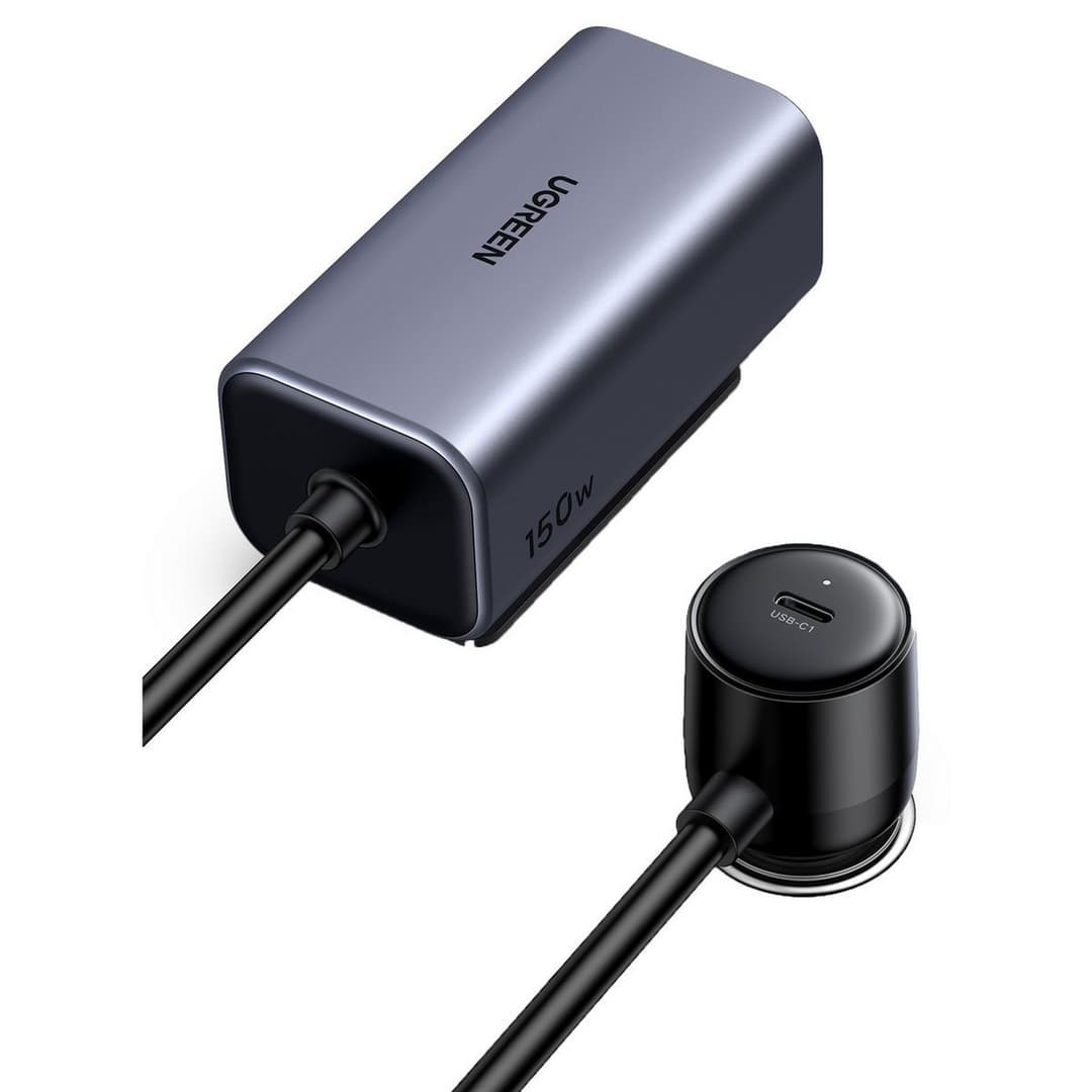 UGREEN 150W GaN Fast Car Charger - Image 2
