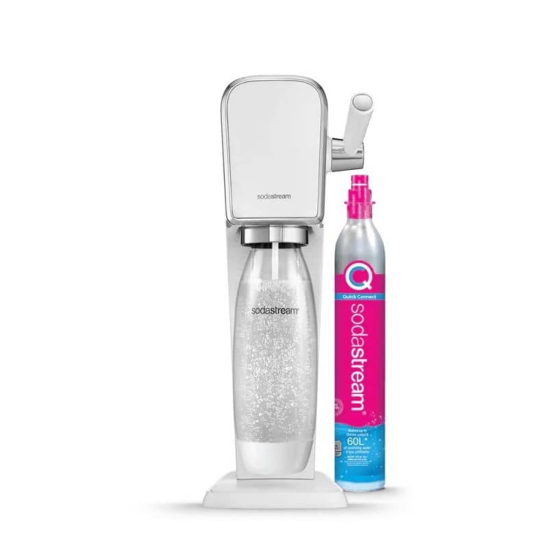 SodaStream Art Sparkling Water Maker Starter Kit White