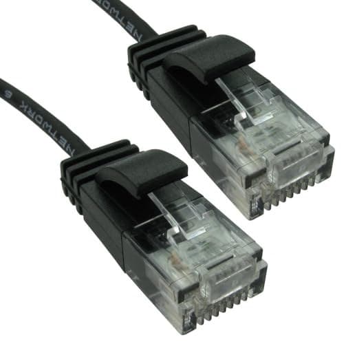 Cables Direct 1m CAT6 Patch Cable (Black) - Image 2