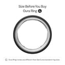 Oura Ring 4 Smart Ring - Black, Size 4 thumbnail 9