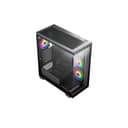 Vida Solus Black ARGB Tempered Glass ATX Gaming Case thumbnail 2
