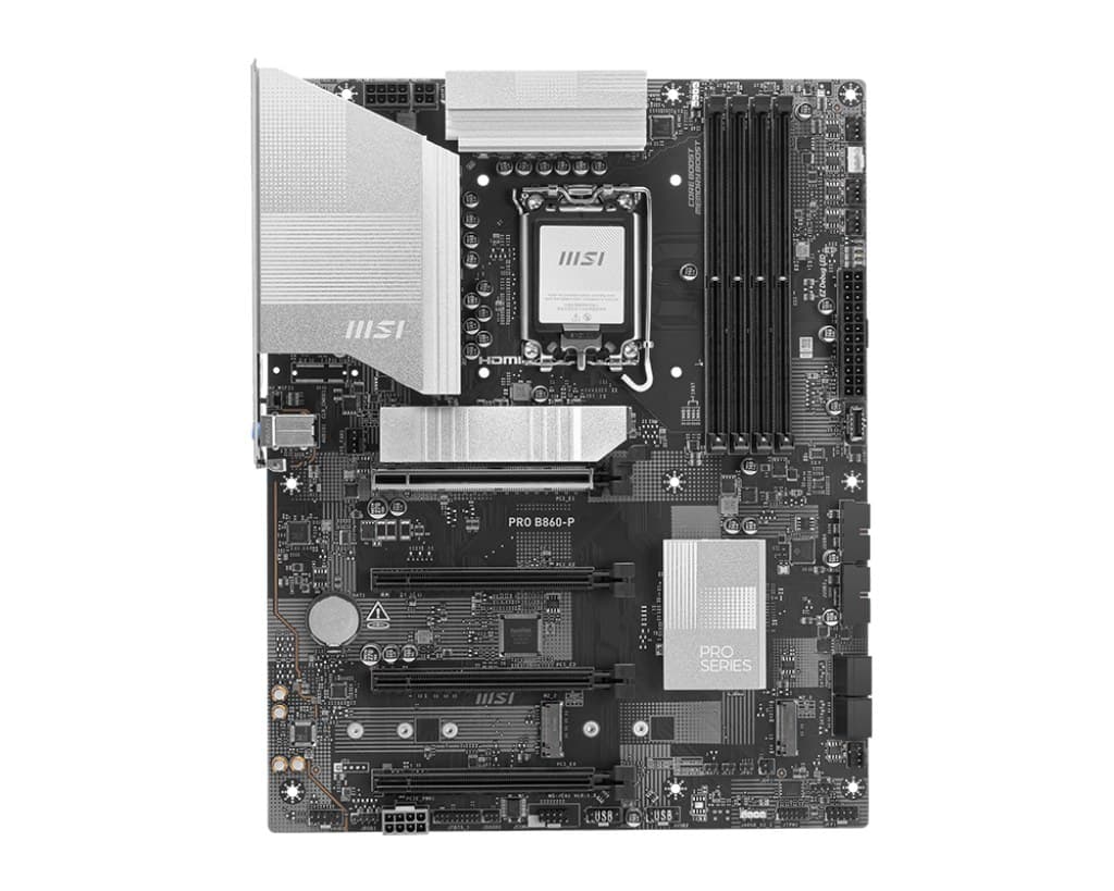 MSI PRO B860-P DDR5 Motherboard Intel B860 LGA 1851 (Socket V1) ATX - Image 2