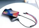 Baseus USB-A to Lightning Charging & Data Transfer Cable 2m - Black thumbnail 2
