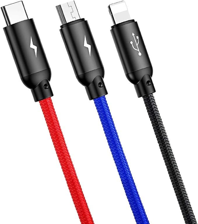 Baseus USB-A to Lightning Charging & Data Transfer Cable 2m - Black - Image 4