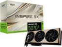 MSI GeForce RTX 5070 Ti 16GB INSPIRE 3X OC Graphics Card - Black thumbnail 1