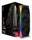 XFX Mercury AMD Radeon RX 9070 XT OC Gaming Edition RGB 16 GB GDDR6 Graphics Card - Black thumbnail 4
