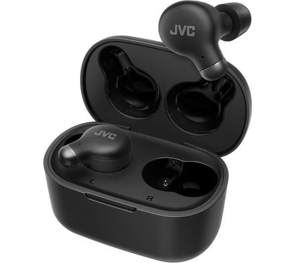 JVC Marshmallow HA-A25T Wireless Bluetooth Noise-Cancelling Earbuds - Black - Image 10