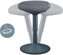 LEITZ Ergo Active Sit-Stand Stool - Dark Grey thumbnail 2