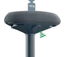 LEITZ Ergo Active Sit-Stand Stool - Dark Grey thumbnail 4