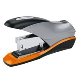 Rexel Optima 70 Low Force Flat Clinch Heavy Duty 70 Sheet Stapler Silver/Black (2102359)