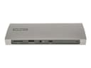 StarTech.com TB4CDOCKUE Thunderbolt 4 Dock 96W Power Delivery, Single 8K/Dual 4K 60Hz, 3x Thunderbolt 4/USB4, 4x USB-A, SD Card Reader, Gigabit Ethernet - Black/Grey thumbnail 2