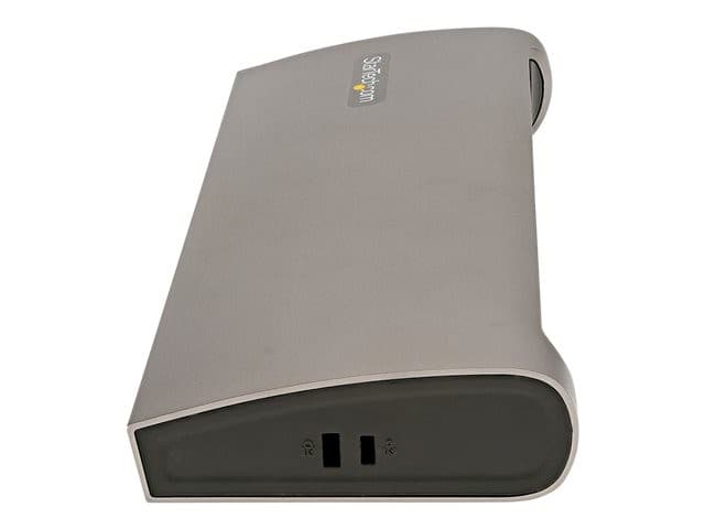 StarTech.com TB4CDOCKUE Thunderbolt 4 Dock 96W Power Delivery, Single 8K/Dual 4K 60Hz, 3x Thunderbolt 4/USB4, 4x USB-A, SD Card Reader, Gigabit Ethernet - Black/Grey - Image 4