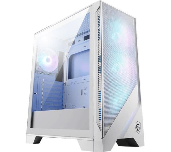 MSI MAG FORGE 320R AIRFLOW ATX Mid-Tower PC Case - White - Image 1