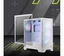 MSI MAG FORGE 320R AIRFLOW ATX Mid-Tower PC Case - White thumbnail 3