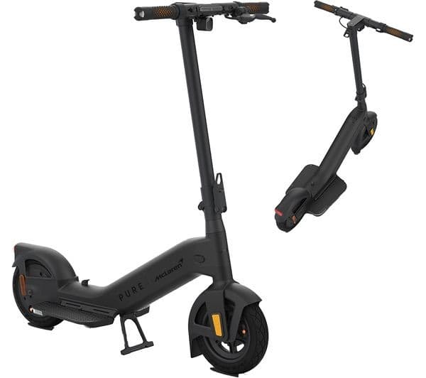 PURE ELECTRIC Pure X McLaren Special Edition Folding Electric Scooter - Black