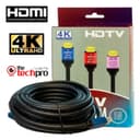 TECHPRO HDMI Cable 10M 4K Ultra HD High Speed Cable thumbnail 3