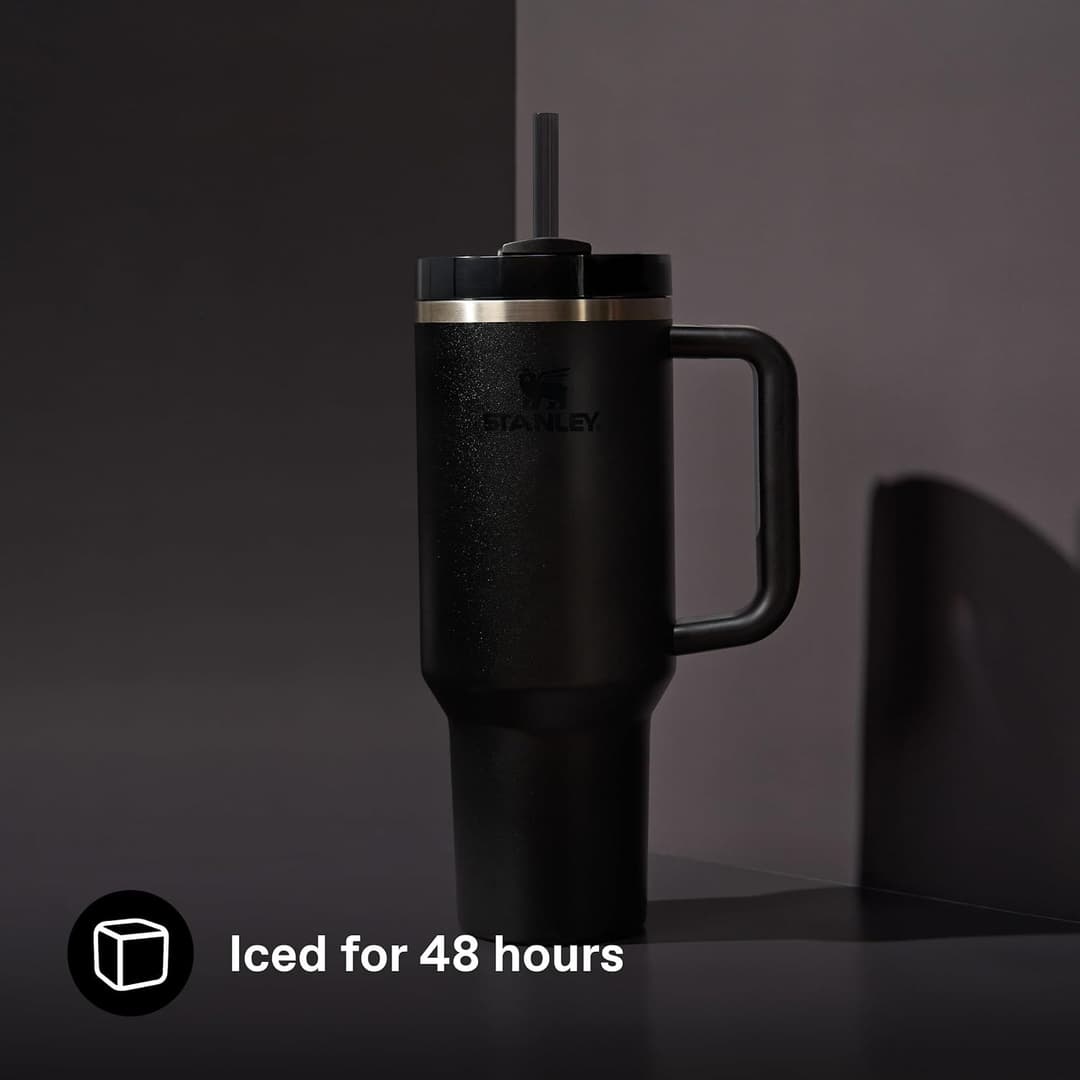 STANLEY 1913 Quencher H2.0 FlowState Tumbler 1.2L - Black - Image 7
