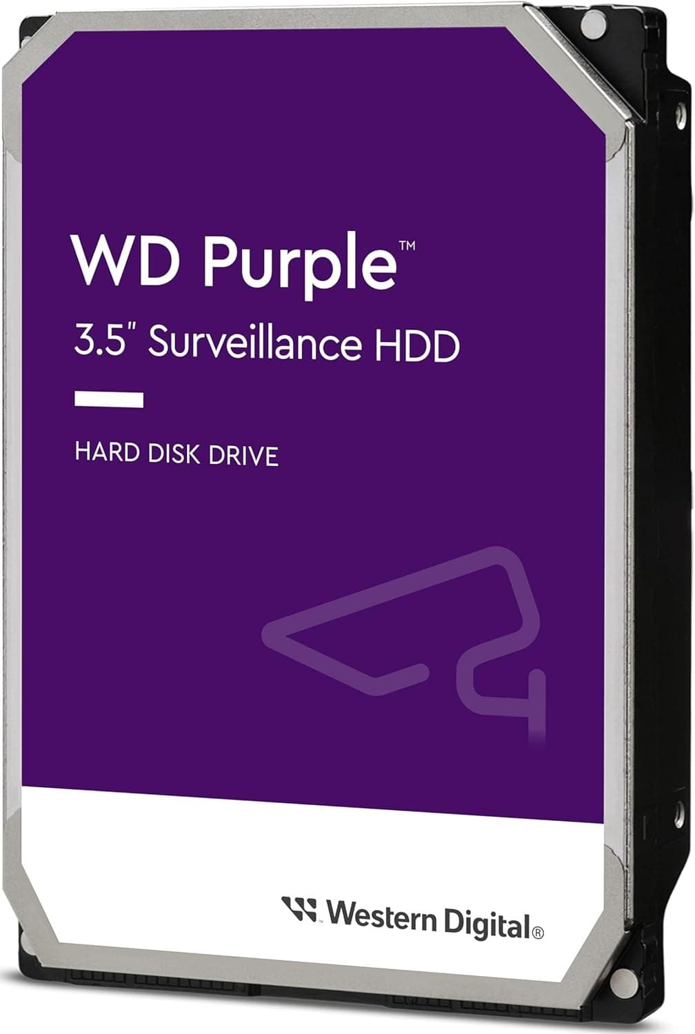 Western Digital Purple 1TB Surveillance 3.5 Inch SATA 6 Gb/s Hard Disk Drive with Allframe 4K Technology - 180TB/yr, 64MB Cache, 5400rpm - WD10PURZ - Image 3