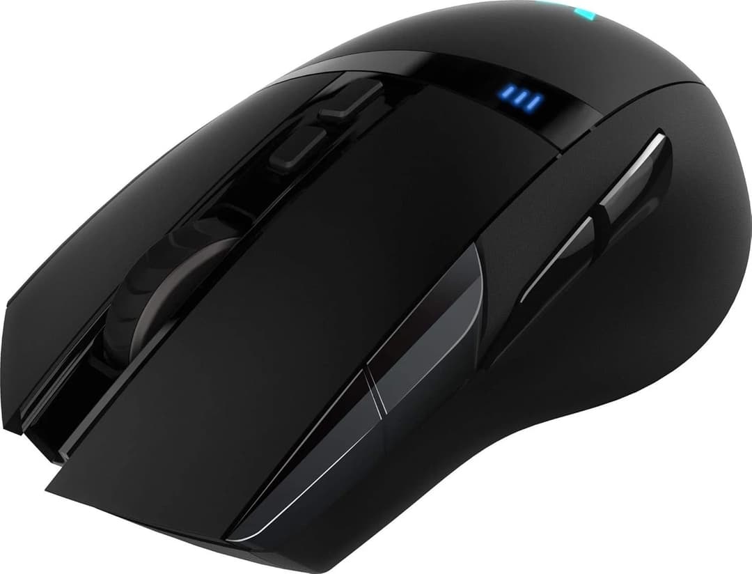 Rapoo VPRO VT350 Wireless & Wired Gaming Mouse Programmable Buttons 5000 DPI Sensor LED - Black - Image 2