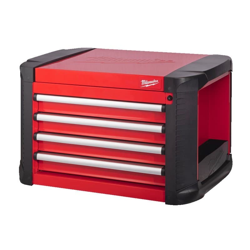 Milwaukee 4932478850 30" Toolguard 4-Drawer Steel Storage Top Chest STC30-1 - Image 1
