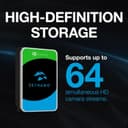 Seagate SkyHawk 1TB Surveillance Hard Drive 3.5" SATA 6Gb/s 64MB Cache for DVR NVR CCTV Security Systems ST1000VXZ05 thumbnail 2