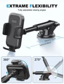 Universal Car Phone Holder 360° Dashboard Windscreen Air Vent Mobile Mount Stand thumbnail 5