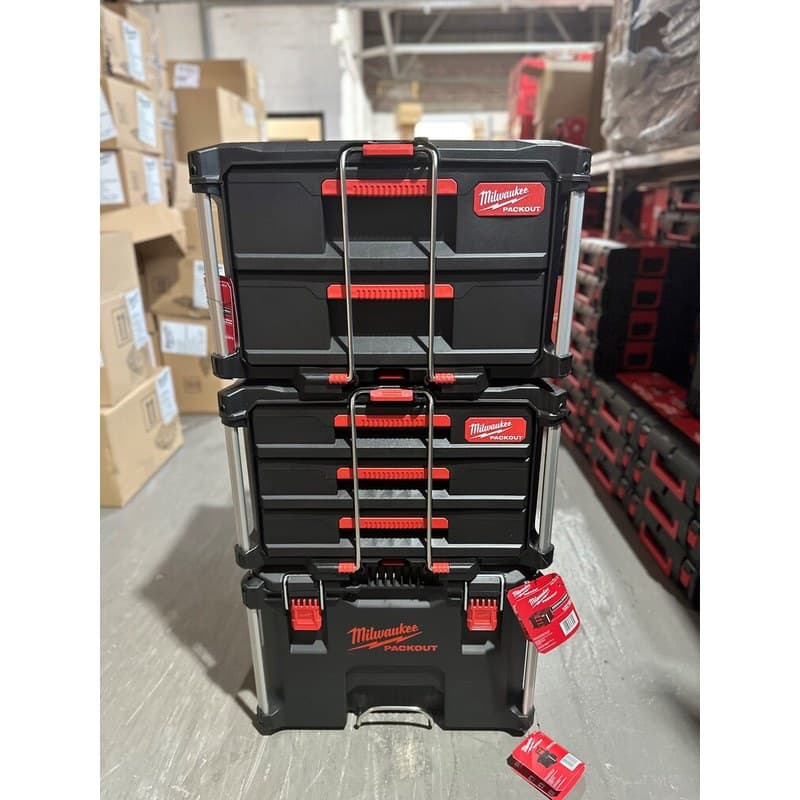 Milwaukee Packout Drawer Trolley Bundle - Image 3