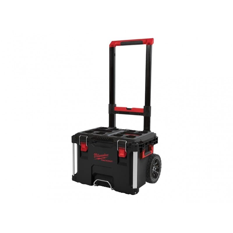 Milwaukee 4932464078 PACKOUT Trolley Box - 113kg Capacity, 228mm All-Terrain Wheels - Image 1