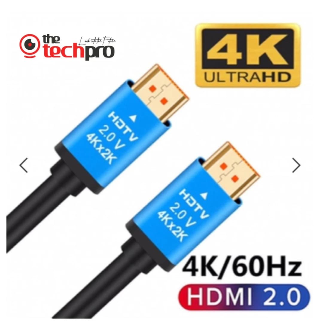 TECHPRO HDMI Cable 10M 4K Ultra HD High Speed Cable - Image 2