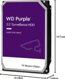 Western Digital Purple 1TB Surveillance 3.5 Inch SATA 6 Gb/s Hard Disk Drive with Allframe 4K Technology - 180TB/yr, 64MB Cache, 5400rpm - WD10PURZ thumbnail 2