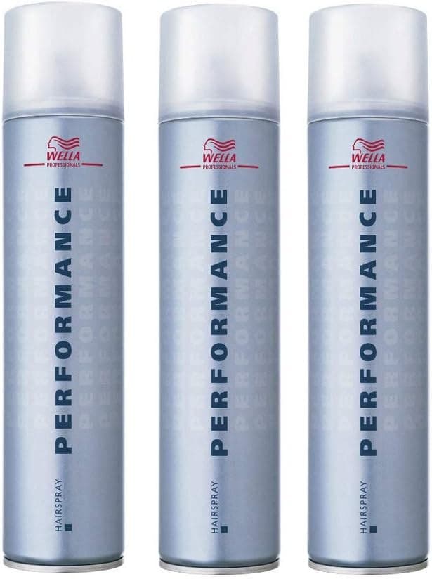 Wella Professionals Performance Hairspray Ultra Hold 3 x 500ml - Image 1