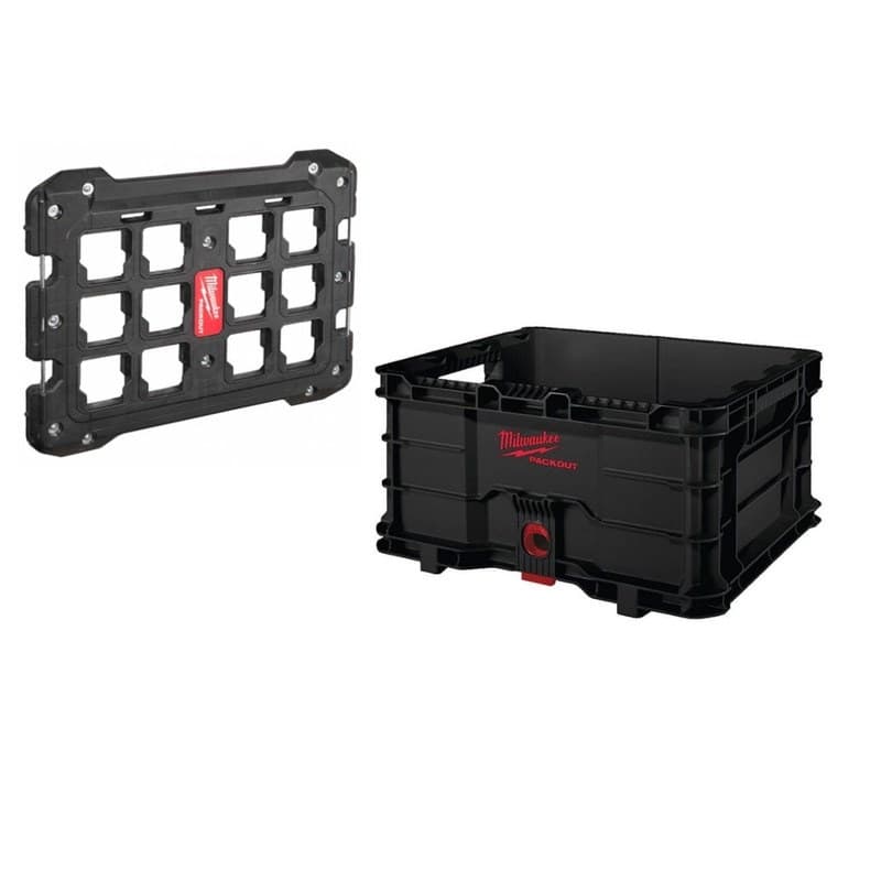 Milwaukee 4932471724/4932471638 PACKOUT Crate & Mounting Plate - Image 1