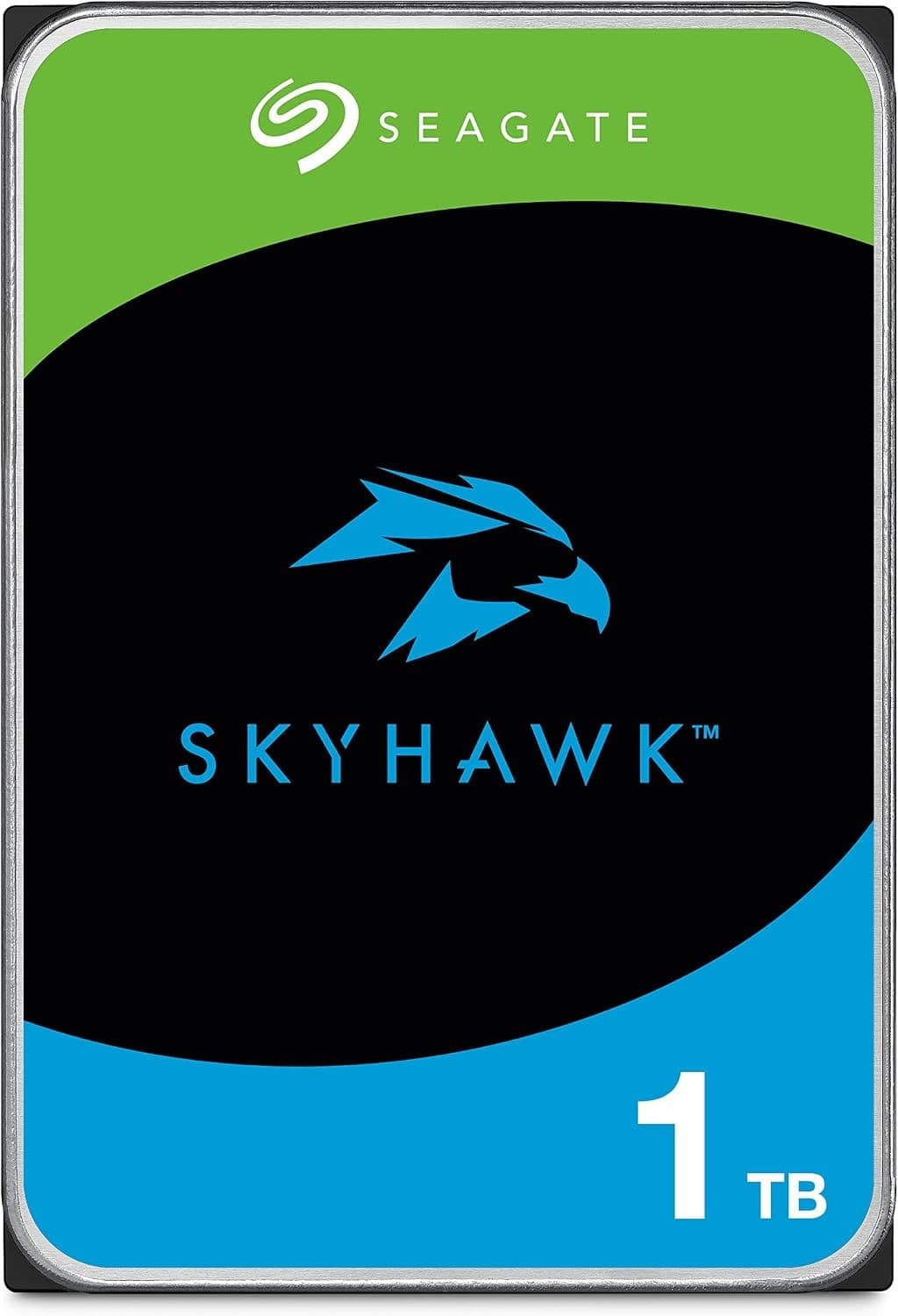 Seagate SkyHawk 1TB Surveillance Hard Drive 3.5" SATA 6Gb/s 64MB Cache for DVR NVR CCTV Security Systems ST1000VXZ05