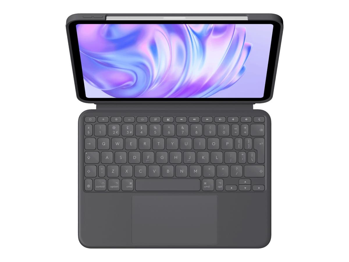 Logitech Combo Touch 11" iPad Pro Keyboard Graphite
