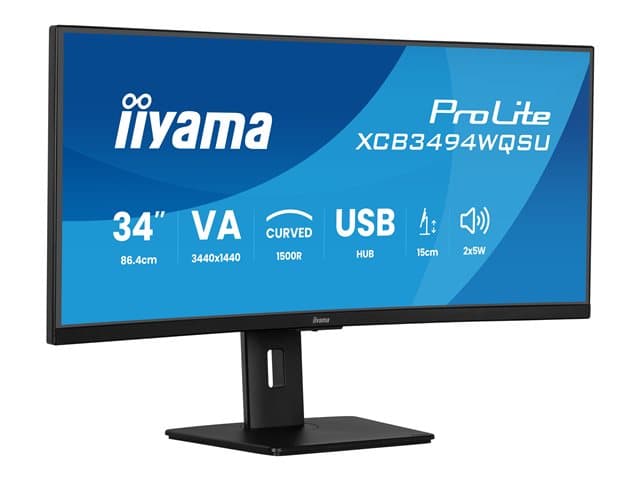 iiyama 34" ProLite XCB3494WQSU Curved HDR - Image 6