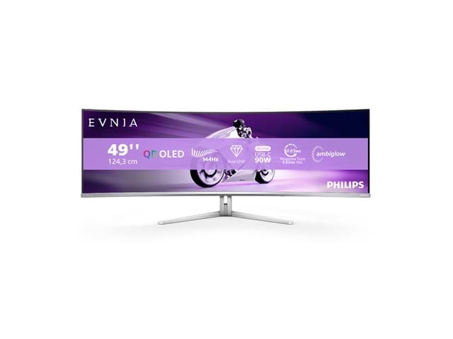 Philips Evnia 8000 49M2C8900L - OLED monitor - curved - 49" - HDR - Image 2