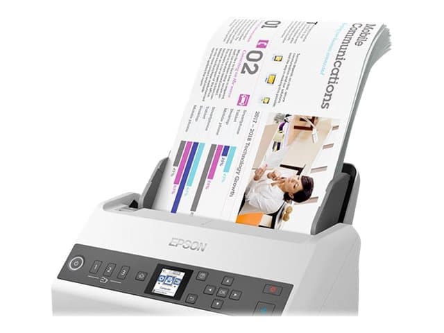Epson WorkForce DS-730N - document scanner - desktop - USB 2.0, Gigabit LAN - Image 5