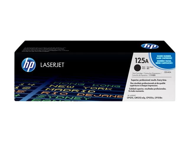 HP 125A CB540A Original HP LaserJet Toner Cartridge - Black - Image 2